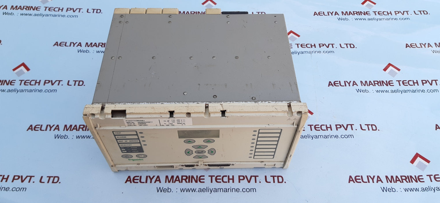 Schneider micom p143 overcurrent protection relay p143317a3m0448j