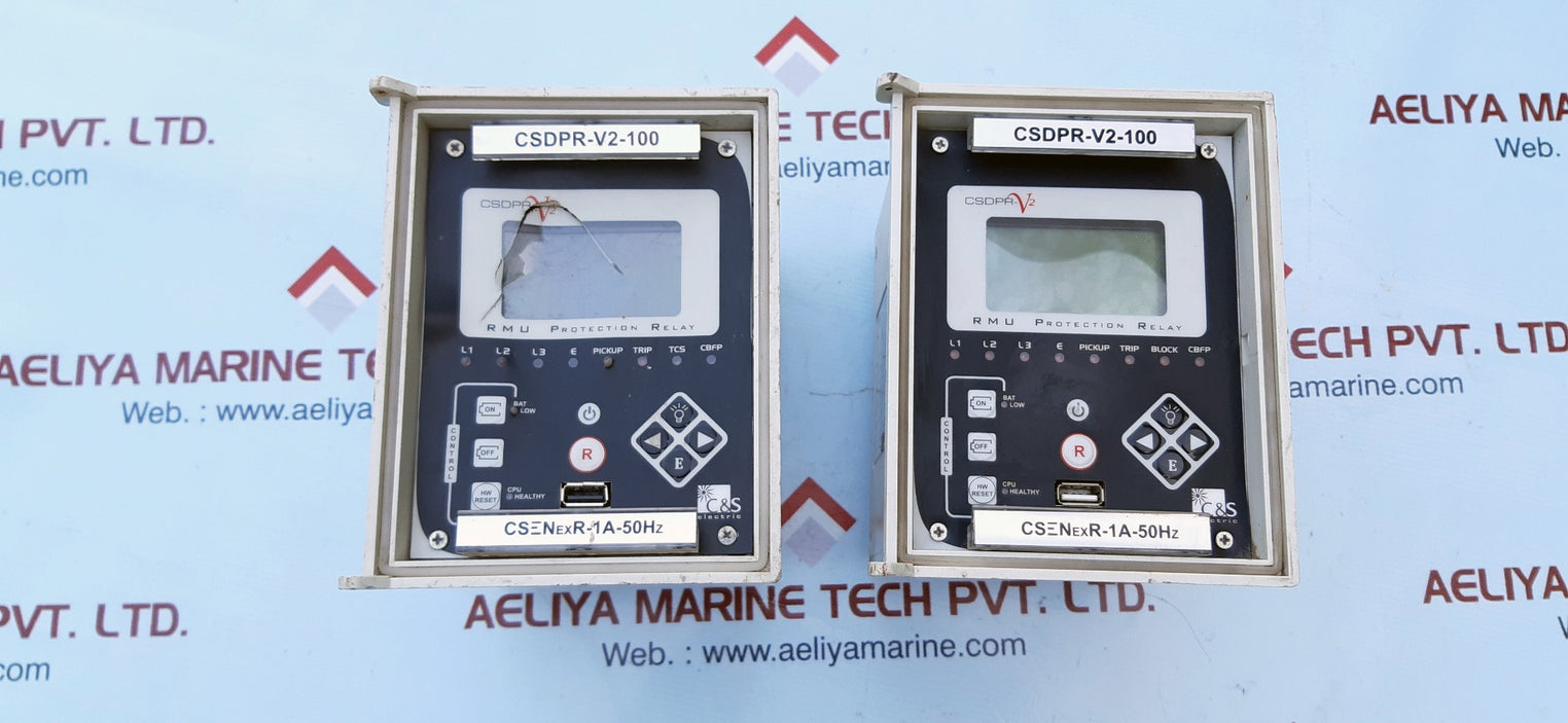 C&s electric csdpr-v2-100 rmu protection relay csdpr-v2