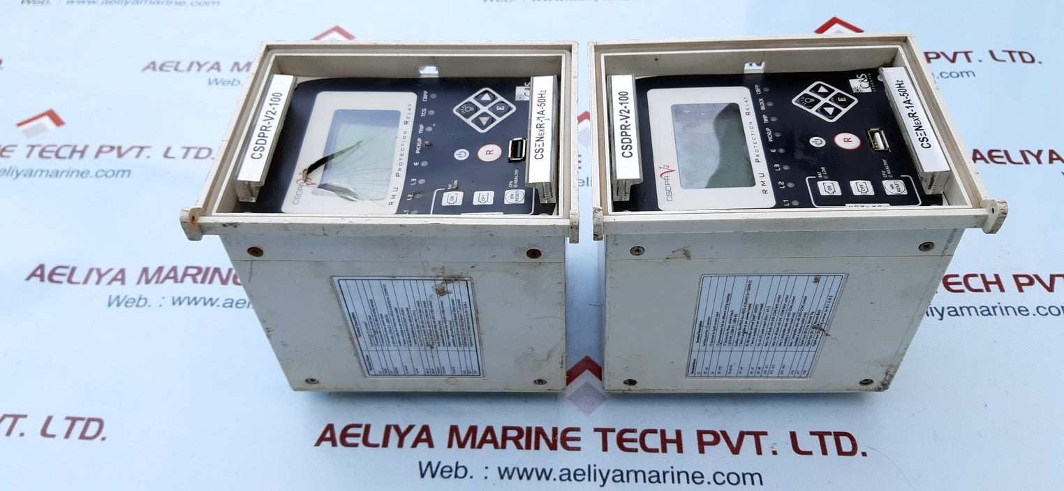 C&s electric csdpr-v2-100 rmu protection relay csdpr-v2