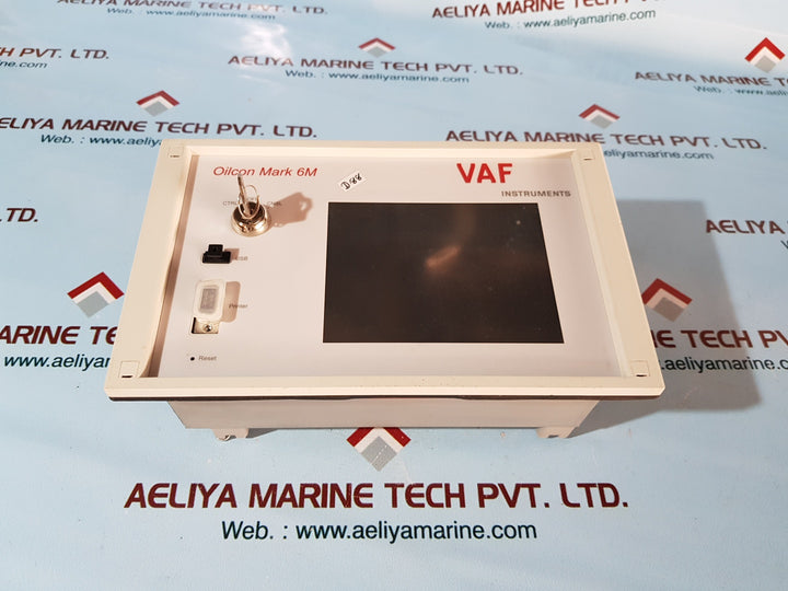 Vaf instruments oilcon mark 6m 0206-0087 oil monitoring control unit 24v-1a
