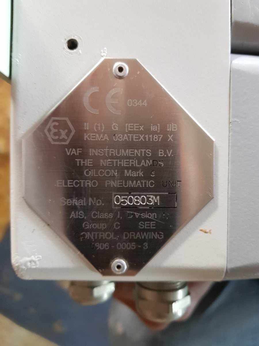 Vaf instruments 0206-0078 oilcon mark 6 with attachments