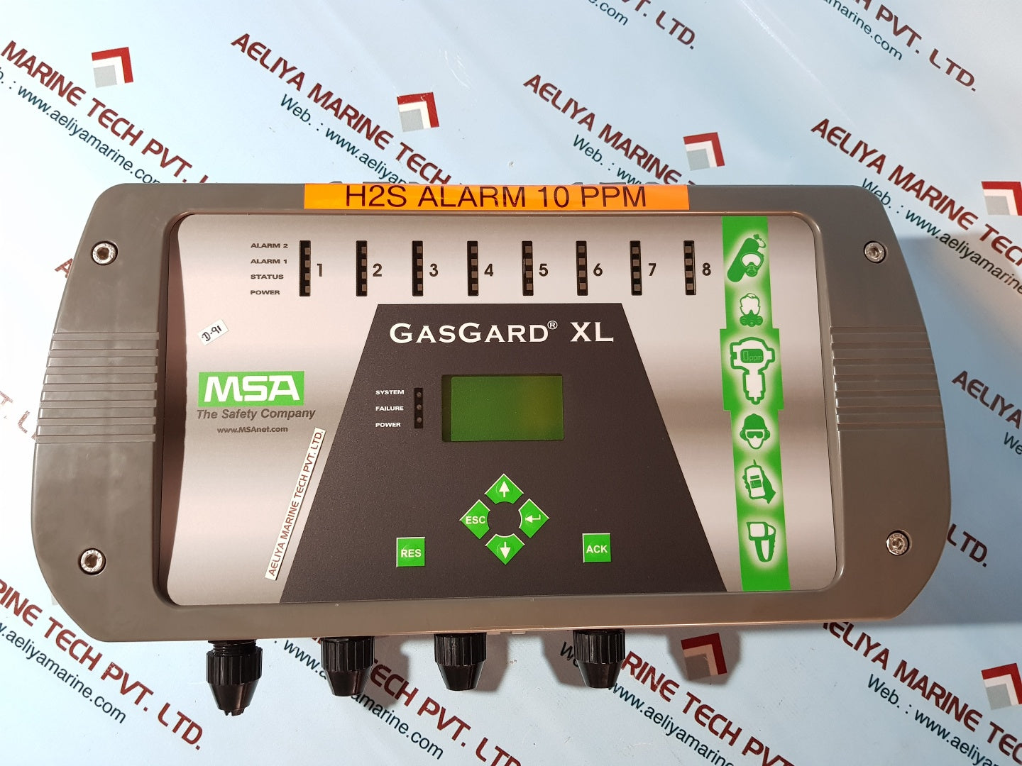 Msa gasgardxl gas controller a-gasgardxl:8-2-1-0