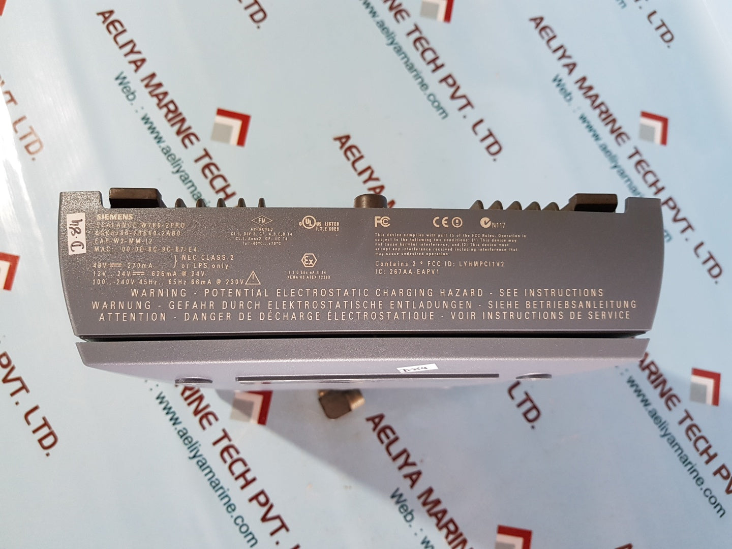 Siemens scalance w786-2pro plc i/o module 6gk5786-2bb60-2ab0