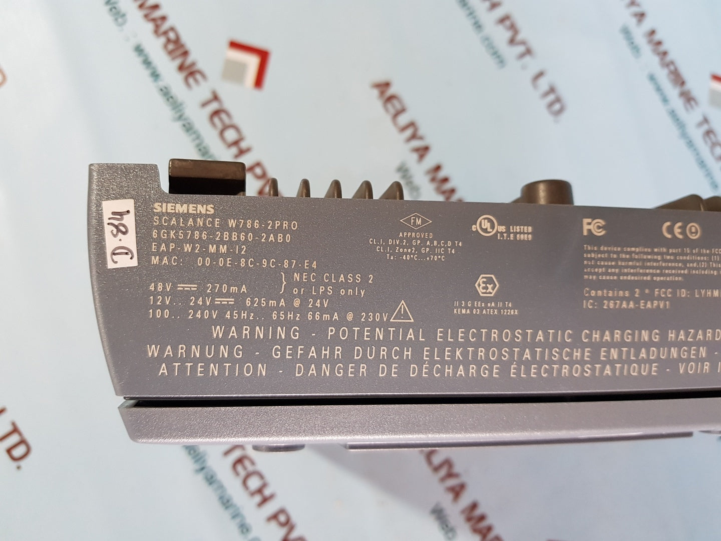 Siemens scalance w786-2pro plc i/o module 6gk5786-2bb60-2ab0