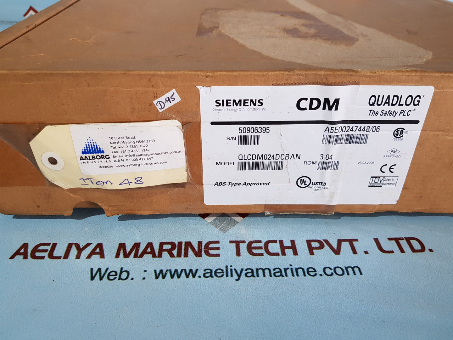 Siemens qlcdm024dcban cdm quadlog critical discrete module
