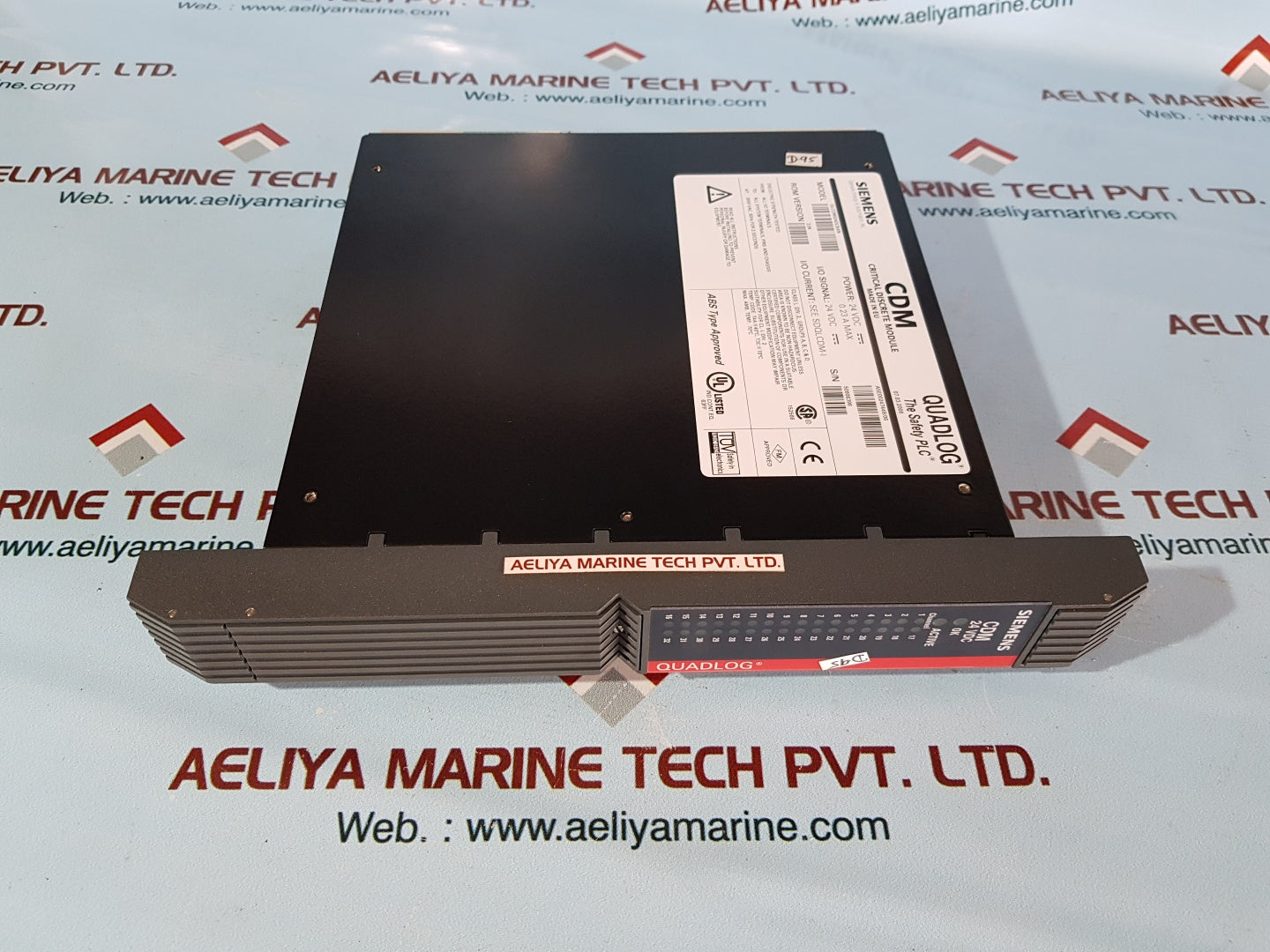Siemens qlcdm024dcban cdm quadlog critical discrete module