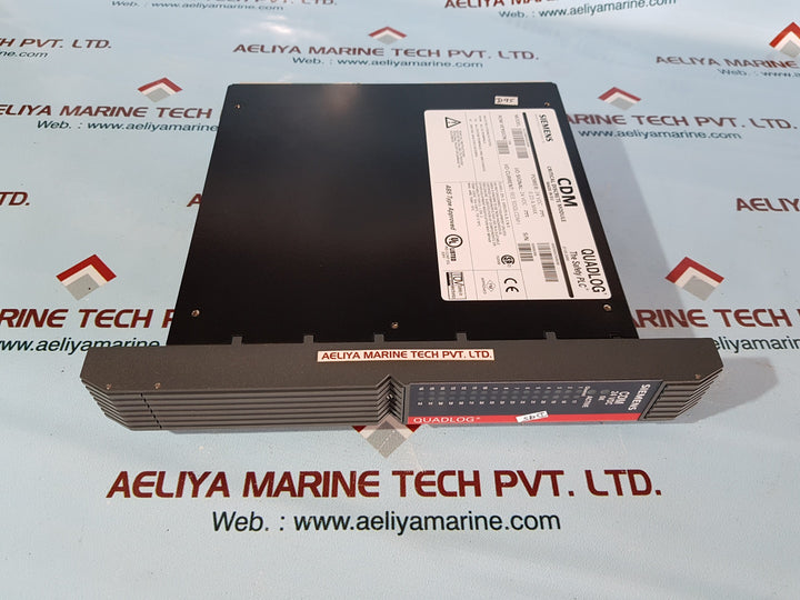 Siemens qlcdm024dcban cdm quadlog critical discrete module