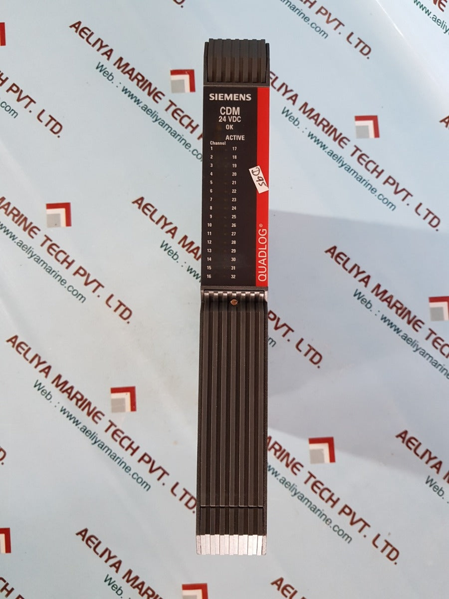 Siemens qlcdm024dcban cdm quadlog critical discrete module