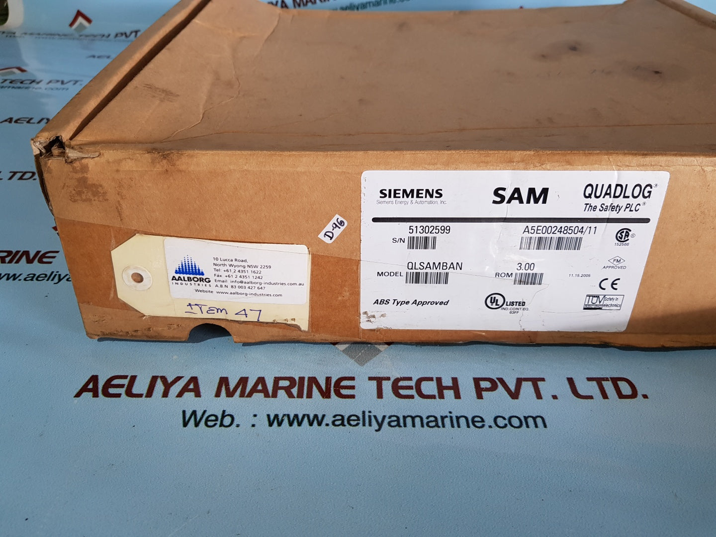 Siemens qlsamban sam quadlog standard analog module