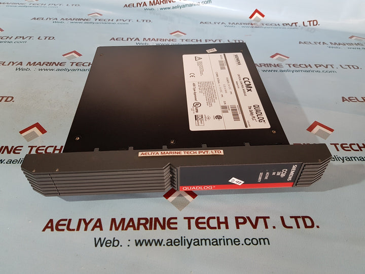 Siemens qlccm32aan ccmx quadlog critical control module