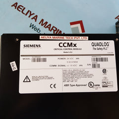 Siemens qlccm32aan ccmx quadlog critical control module
