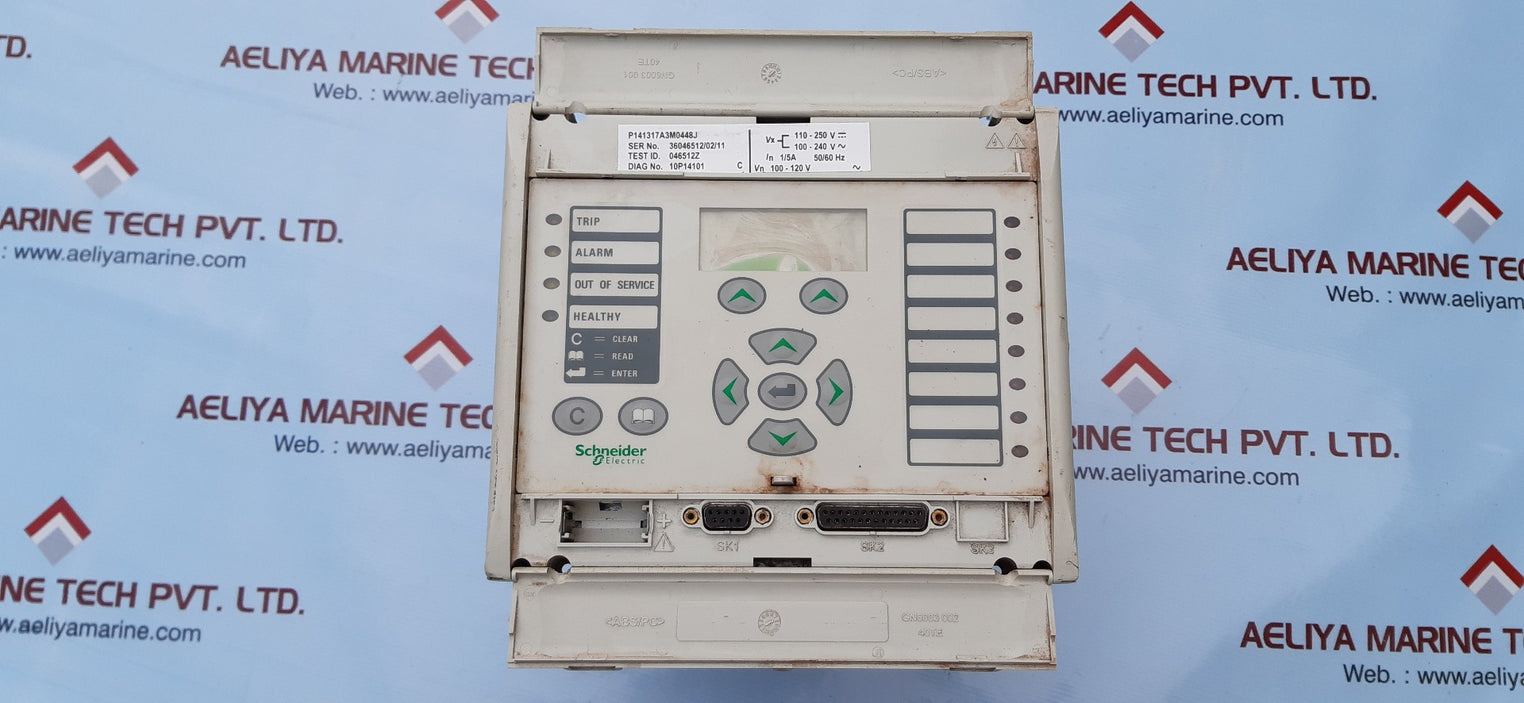 Schneider micom p141 protection relay p141317a3m0448j