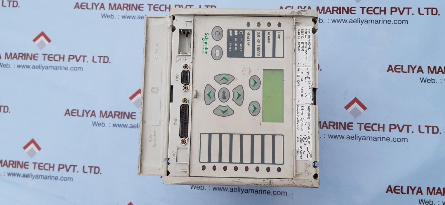 Schneider micom p141 protection relay p141116a6m0468j