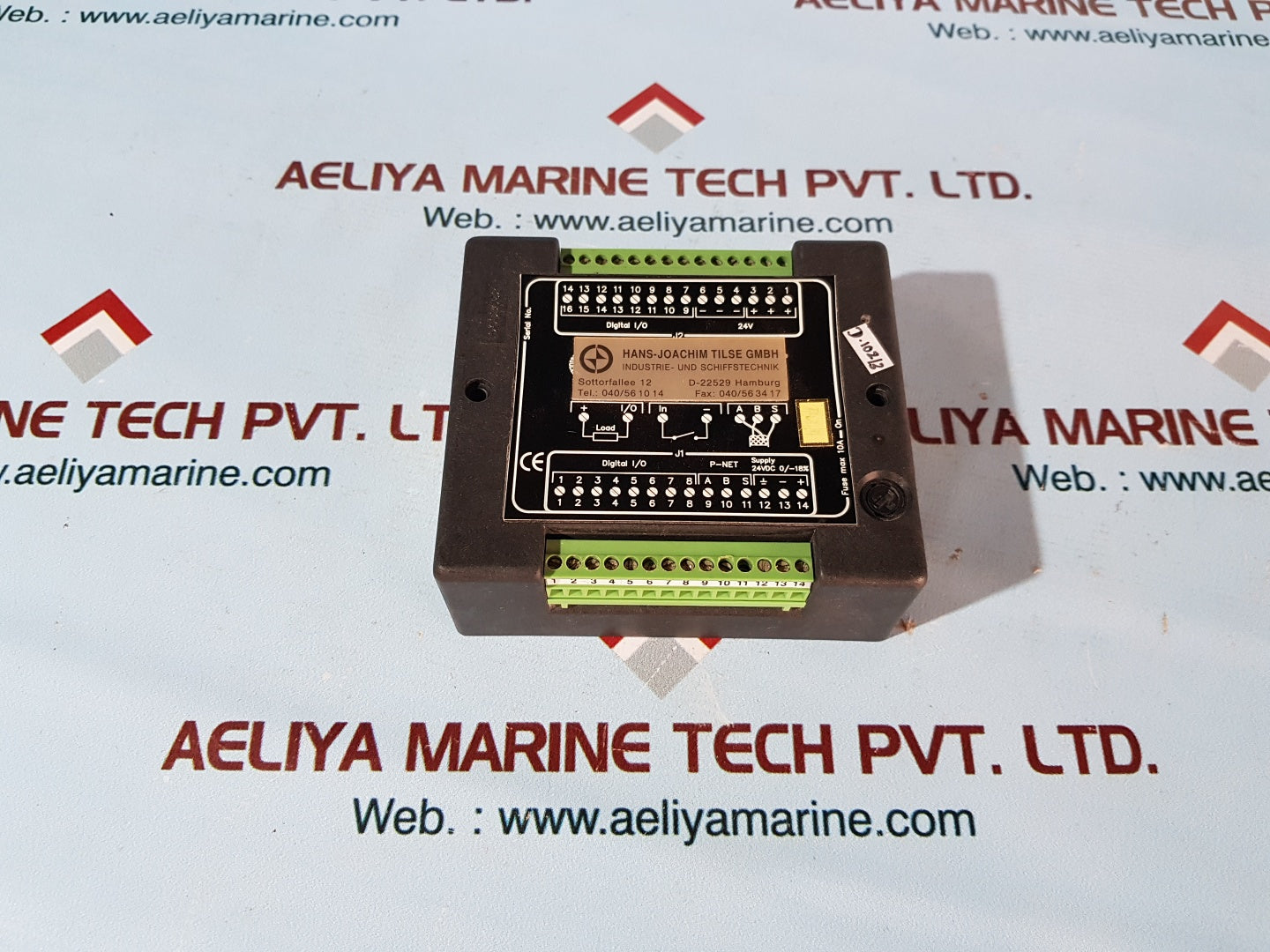 Pd 3120 p-net digital i/o module 24vdc 0/-18%