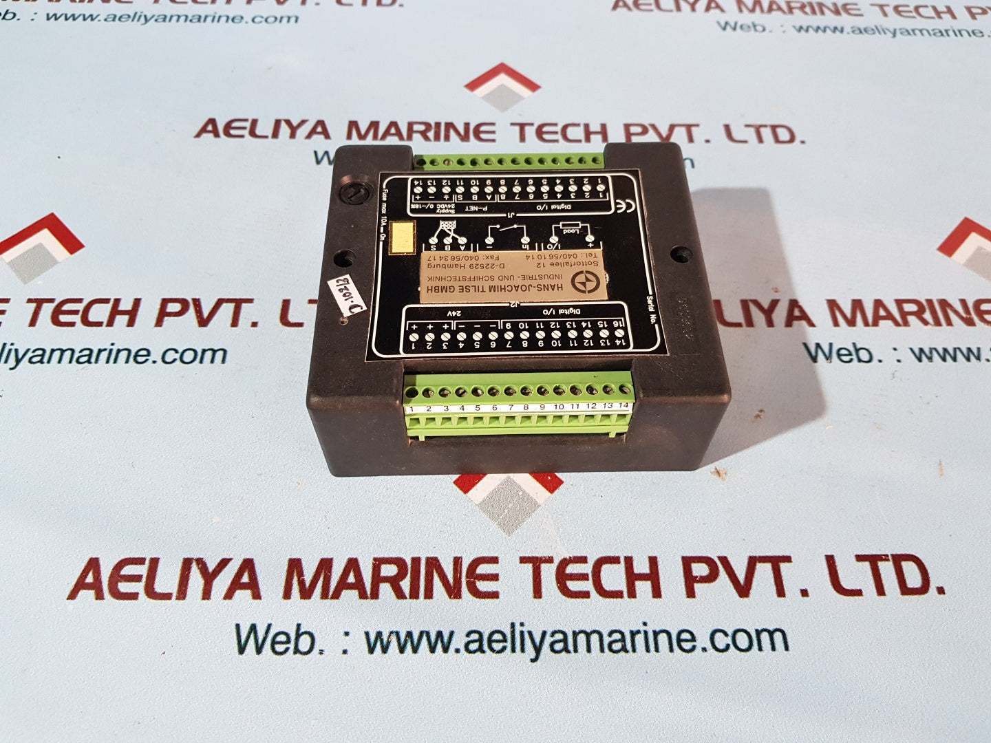 Pd 3120 p-net digital i/o module 24vdc 0/-18%