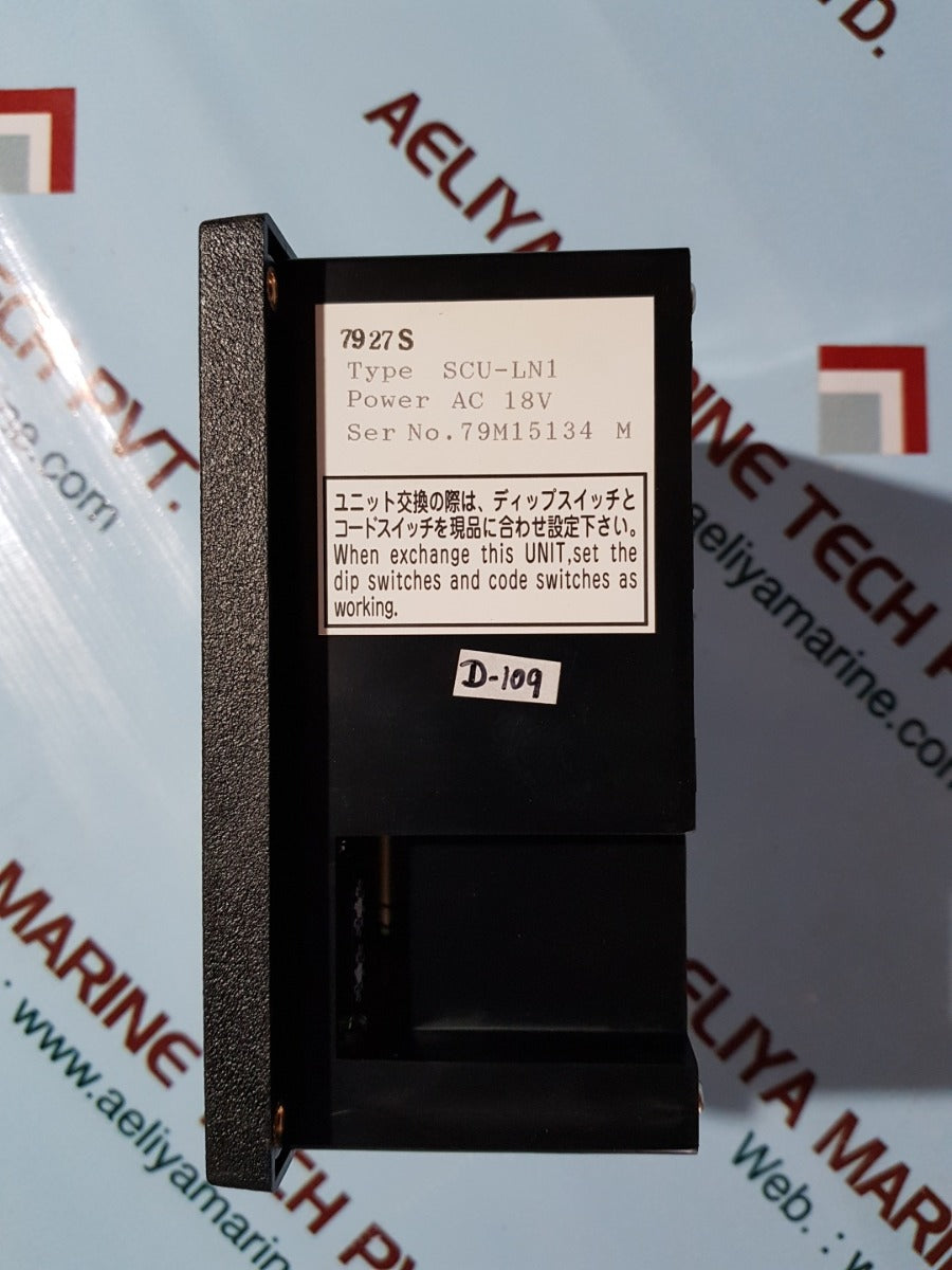 Jrcs scu-ln1 starter control unit ac 18v