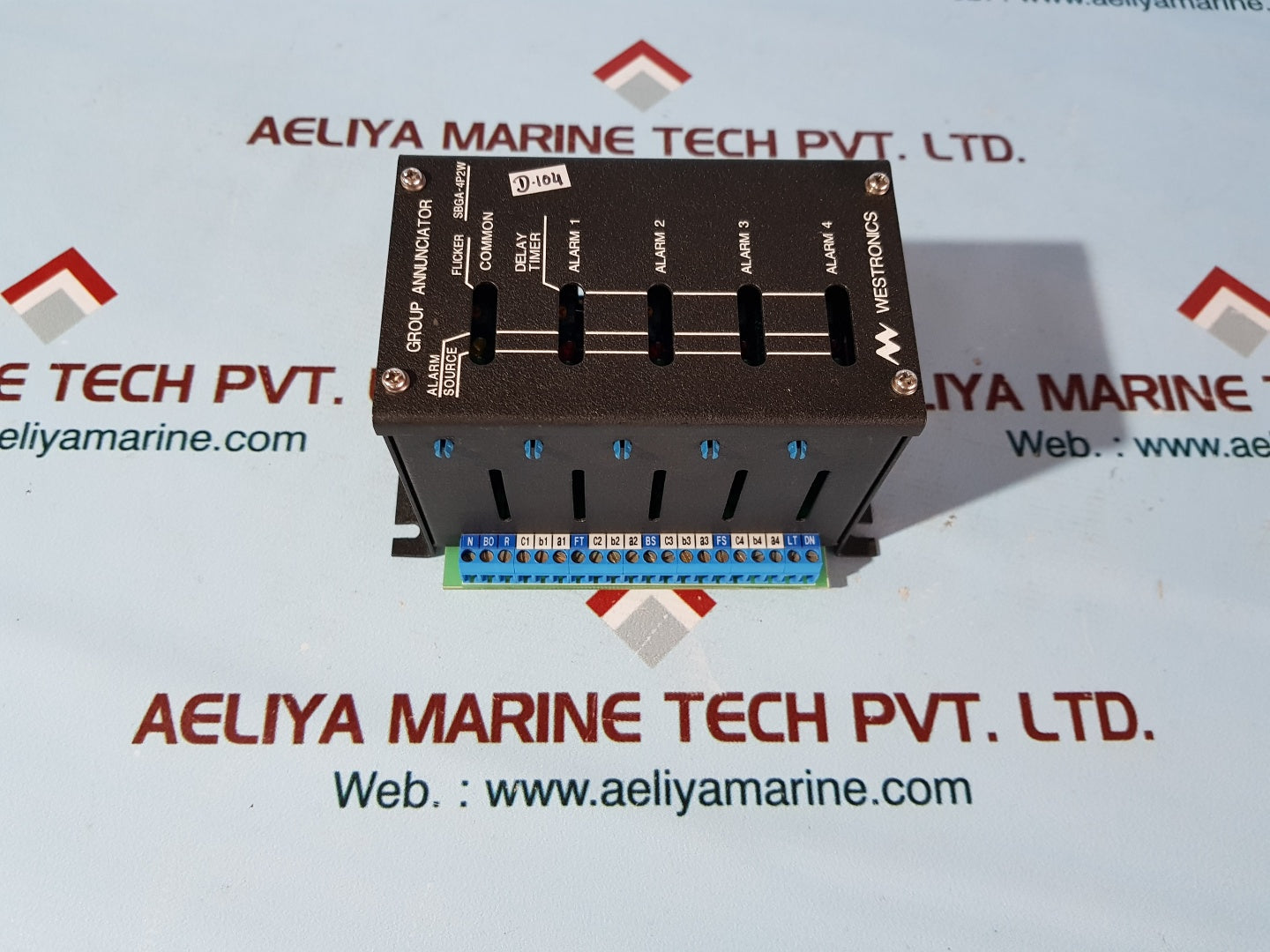 Westronics sbga-4p2w group annunciator