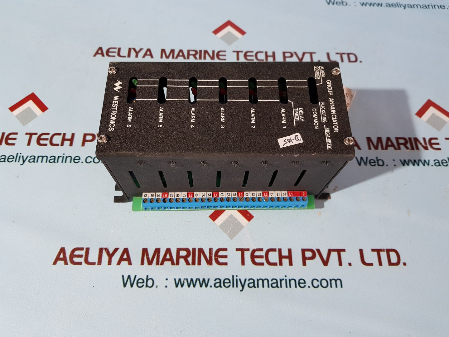 Westronics sbga-6p2w group annunciator