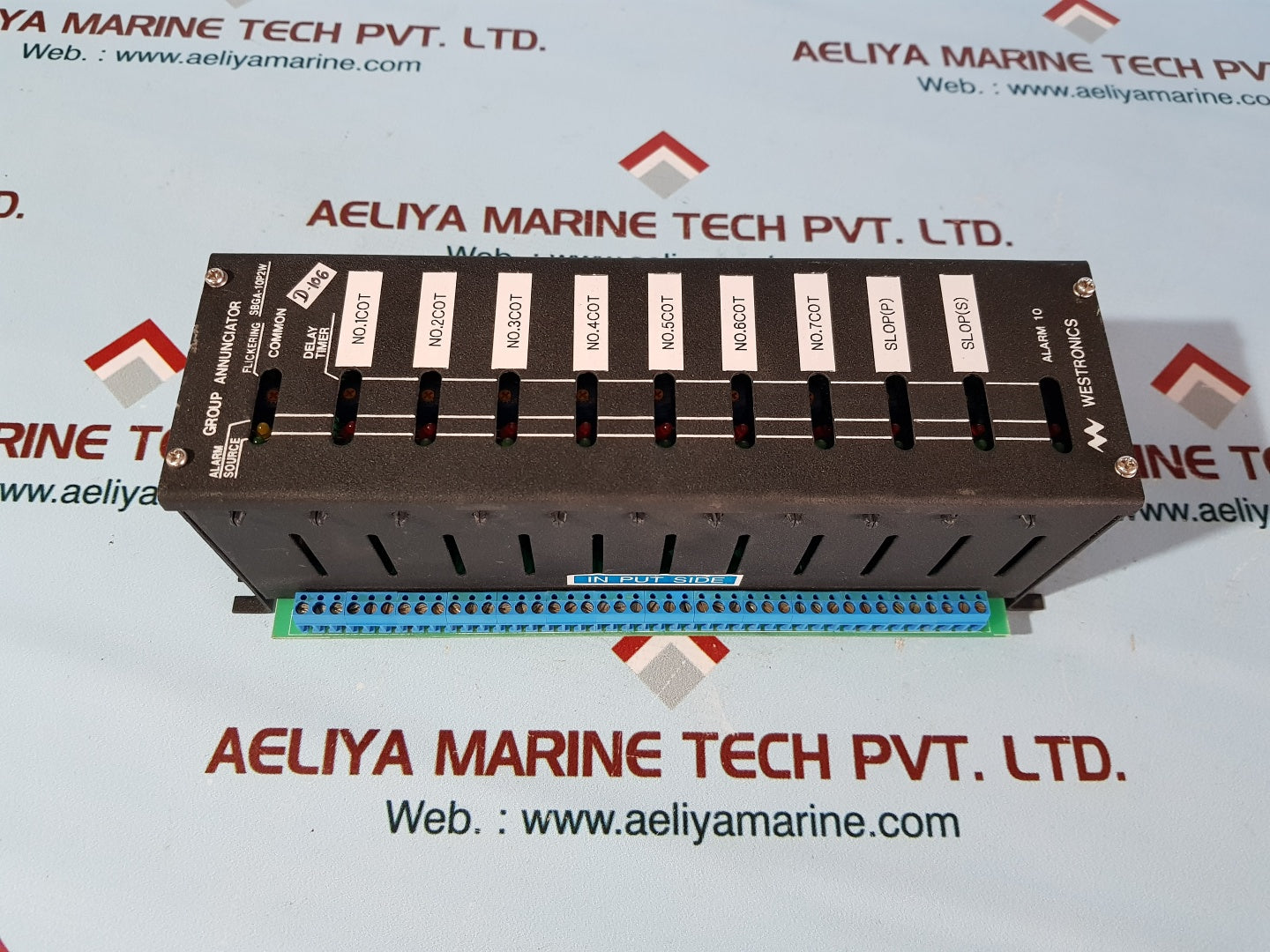 Westronics sbga-10p2w group annunciator