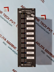 Westronics sbga-10p2w group annunciator