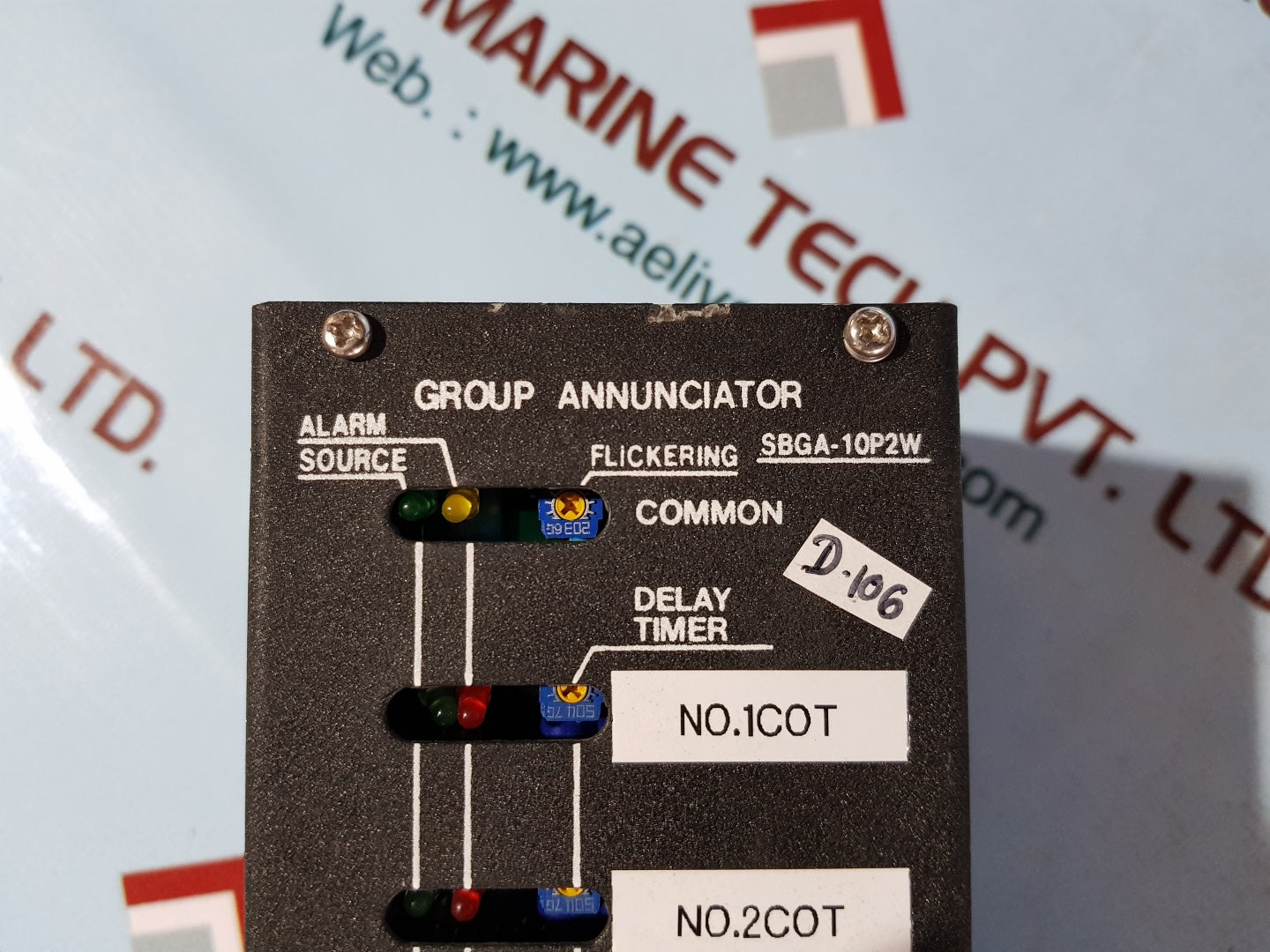 Westronics sbga-10p2w group annunciator