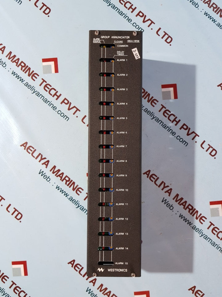 Westronics sbga-15p2w group annunciator