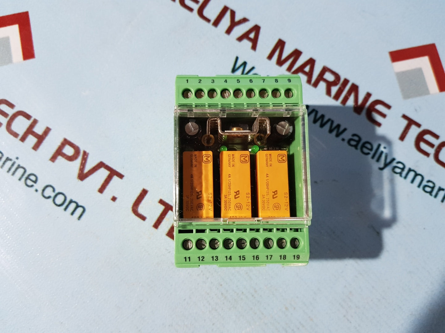 Baumer electric es93 r relay module ip20