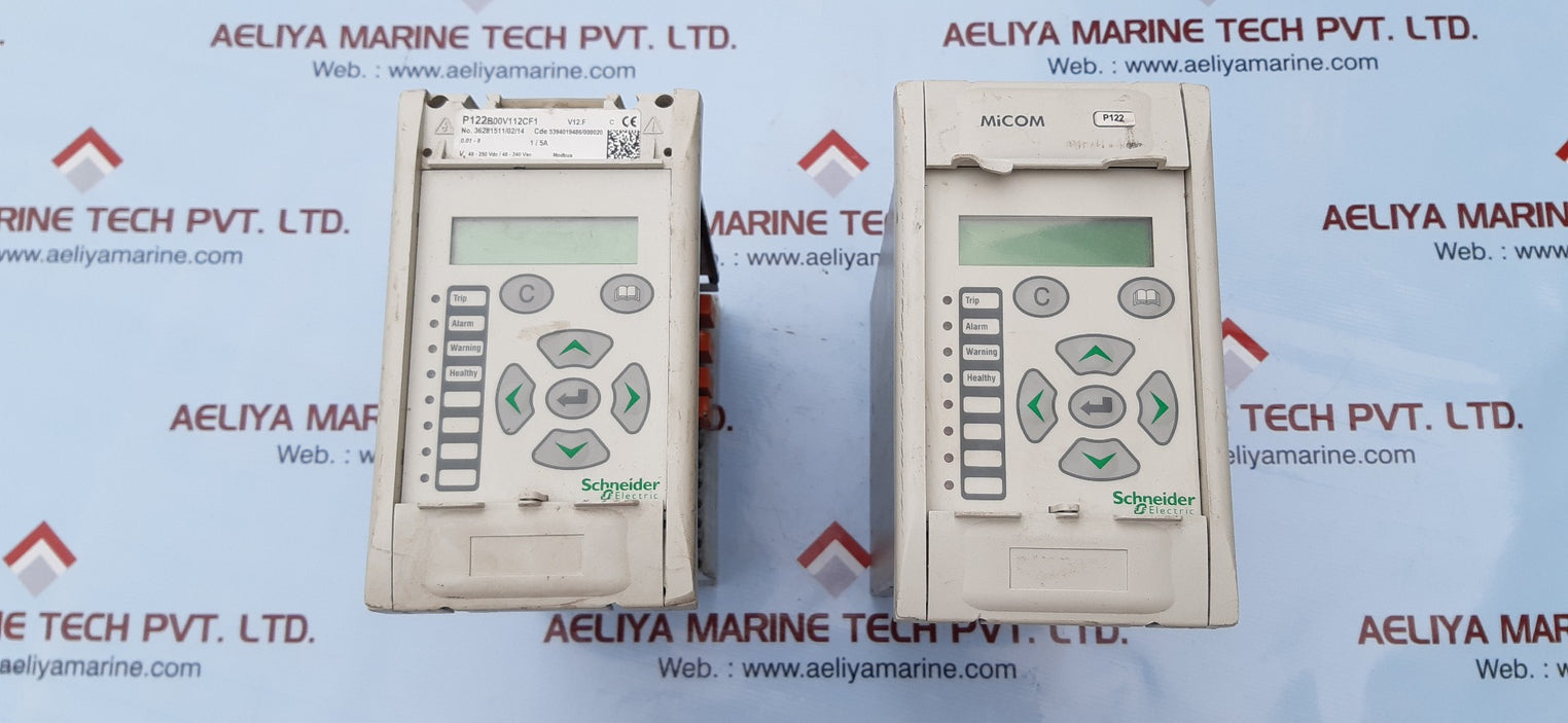 Schneider micom p122 overcurrent relay p122b00w112ea0