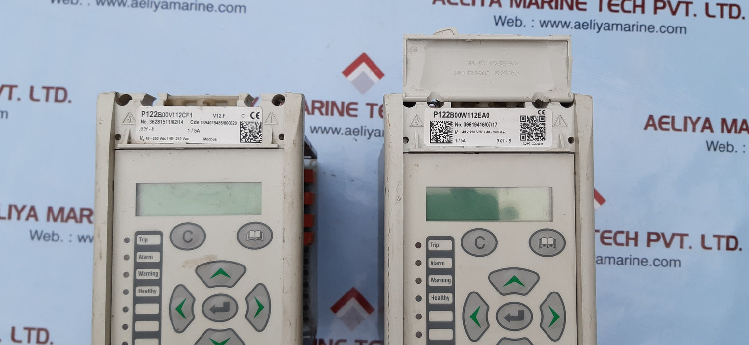 Schneider micom p122 overcurrent relay p122b00w112ea0