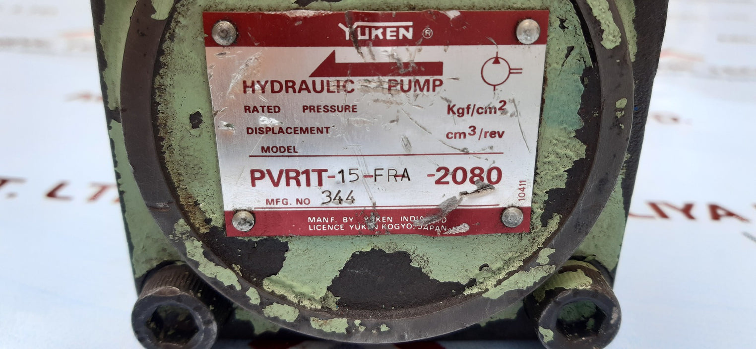 Yuken pvr1t-15-fra-2080 hydraulic pump
