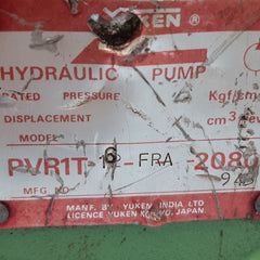 Yuken pvr1t-16-fra-2080 hydraulic pump