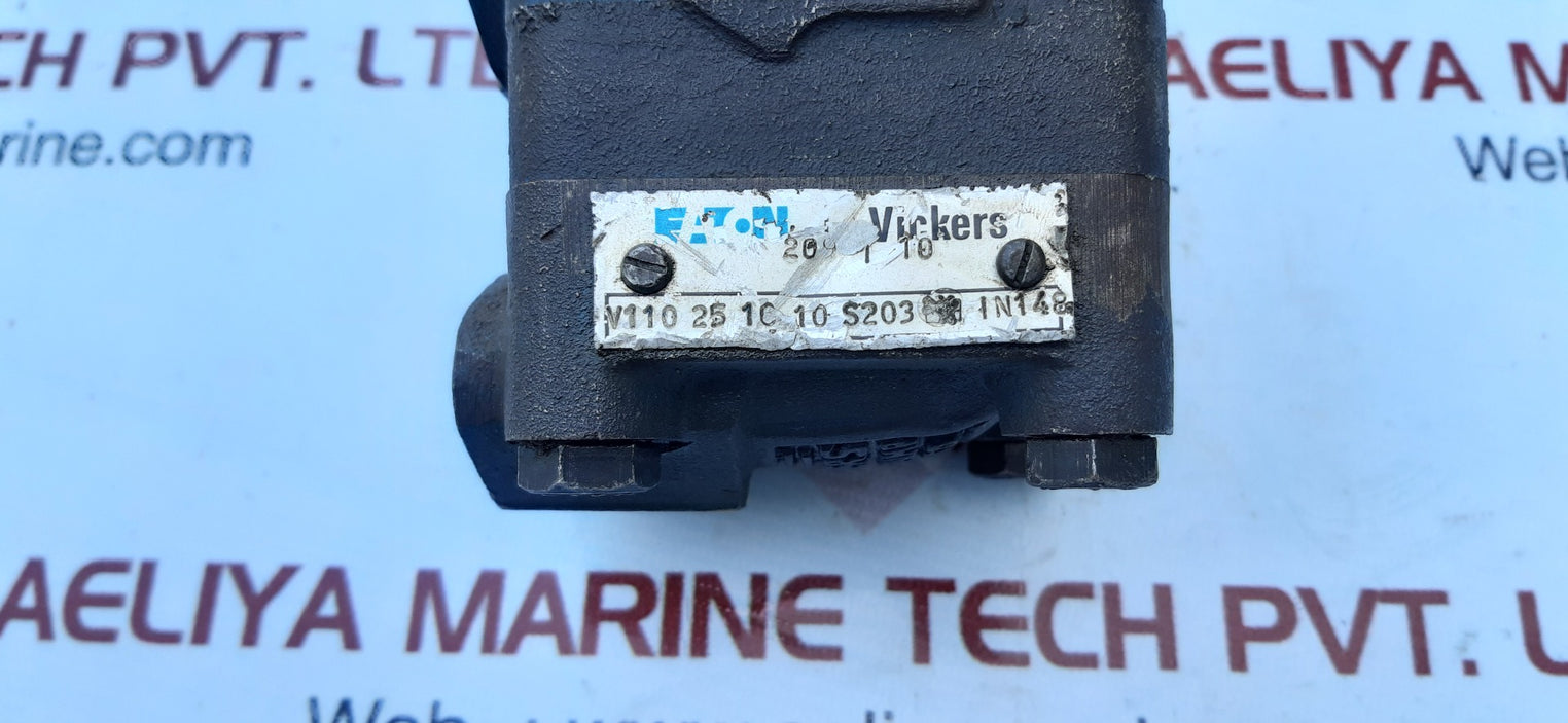 Eaton vickers v110 25 1c 10 s203 in148 vane pump