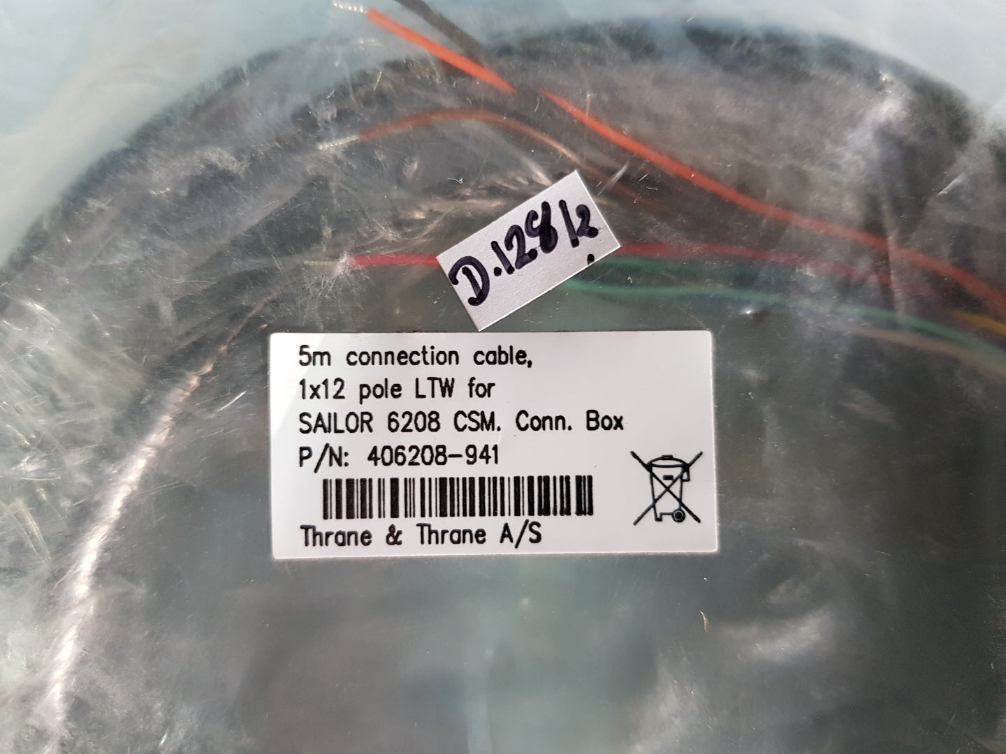 Sailor 406208-941 5m connection cable