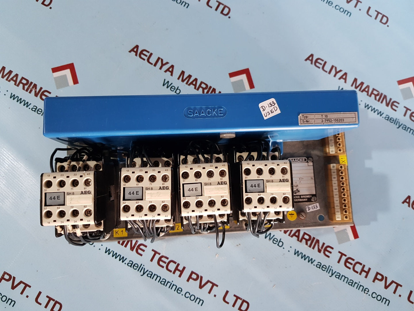 Saacke bac 2000 burner control unit t10