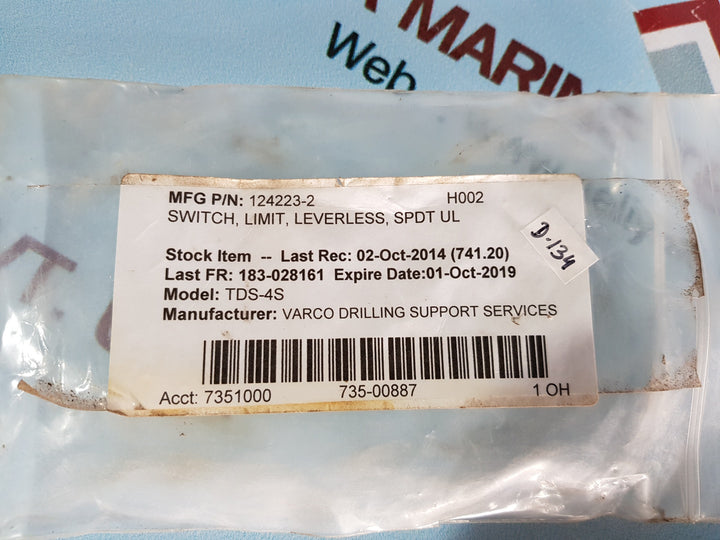 Topworx 13523-b3 veverless limitswitch series 70