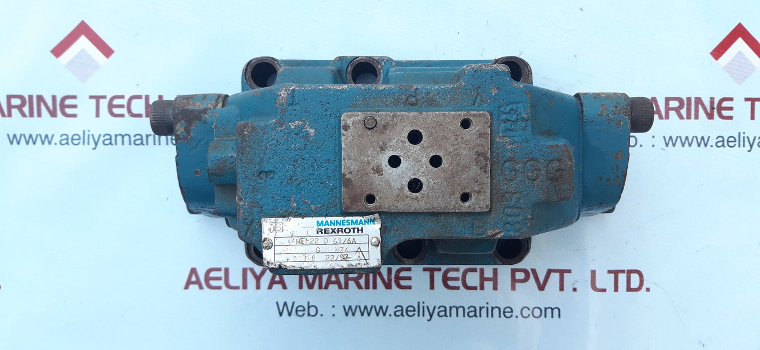 Mannesmann rexroth 4weh22 d 61/6a g24 nz4 solenoid valve