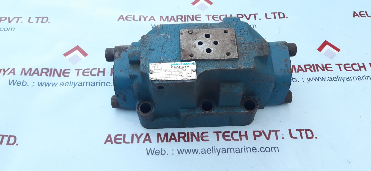Mannesmann rexroth 4weh22 d 61/6a g24 nz4 solenoid valve
