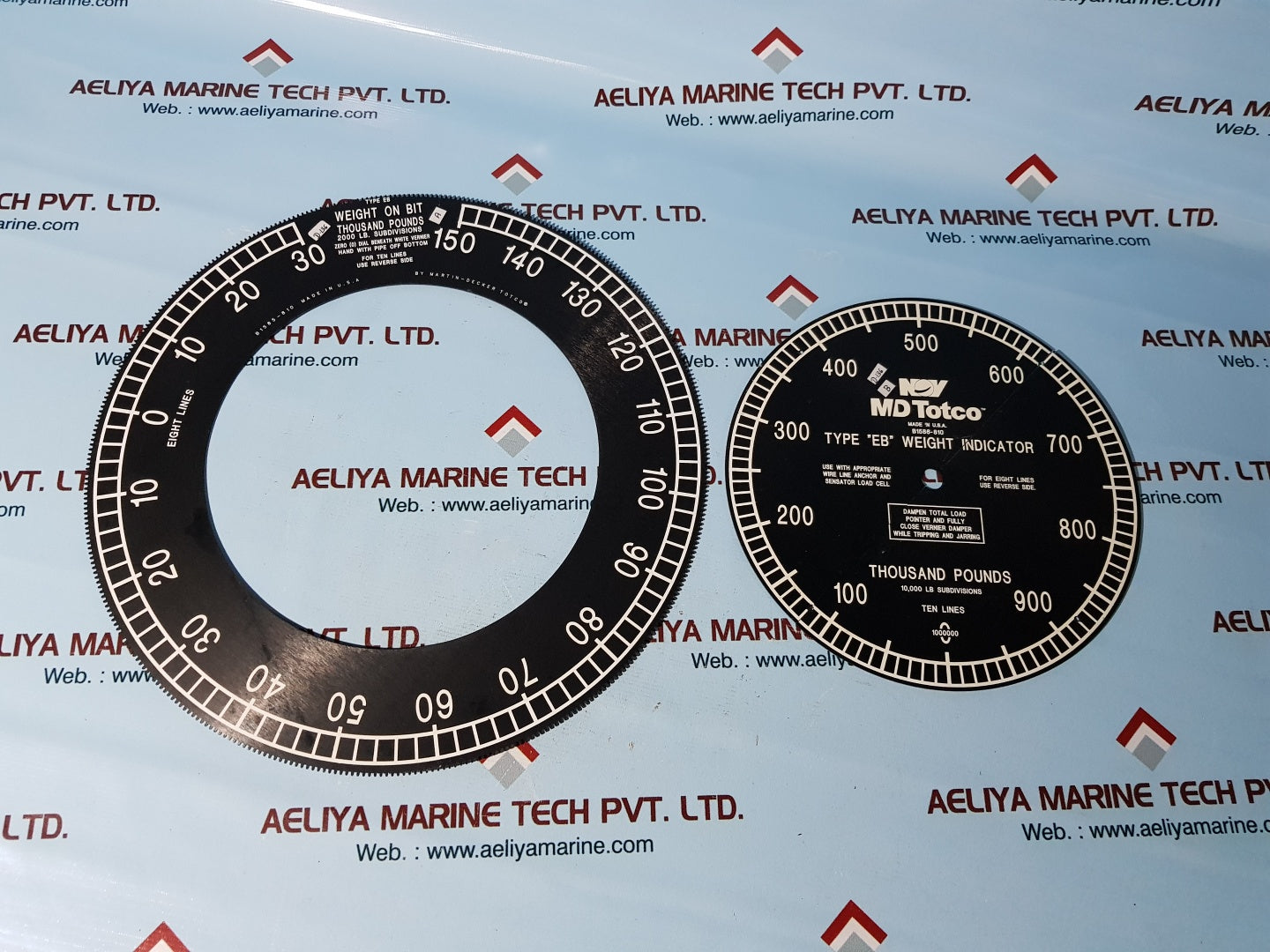 Nov md totco type eb weight indicator