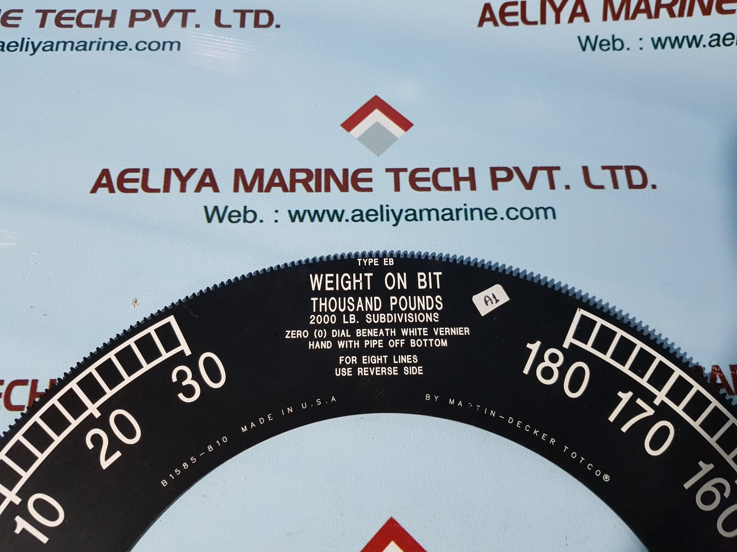Nov md totco type eb weight indicator