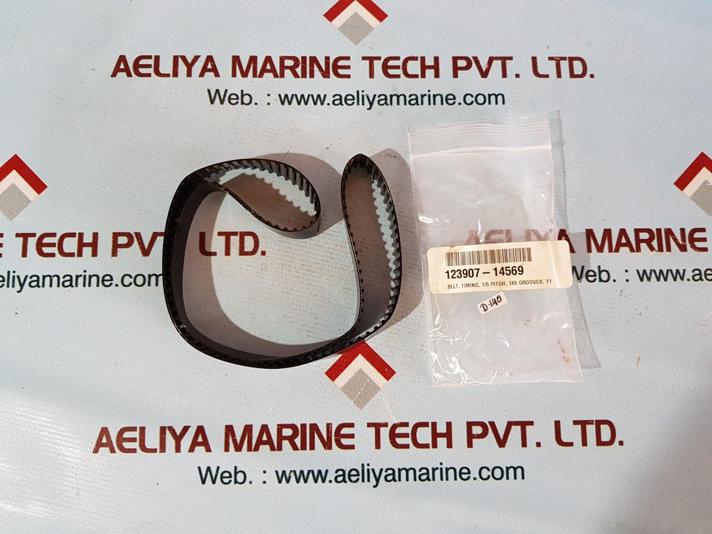 123907-14569 drive belt timing 1/5 pitch,145 grooves,11