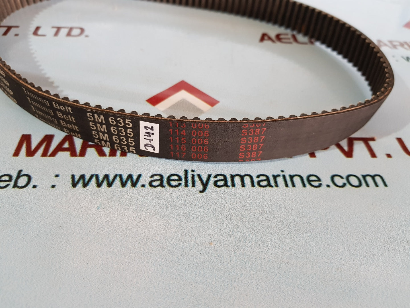 Der 5m 635 timing belt