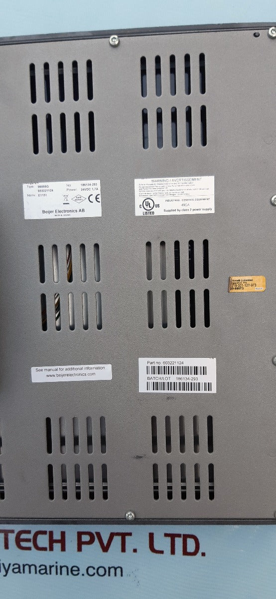 Beijer e1151 hmi operator interface 06055g