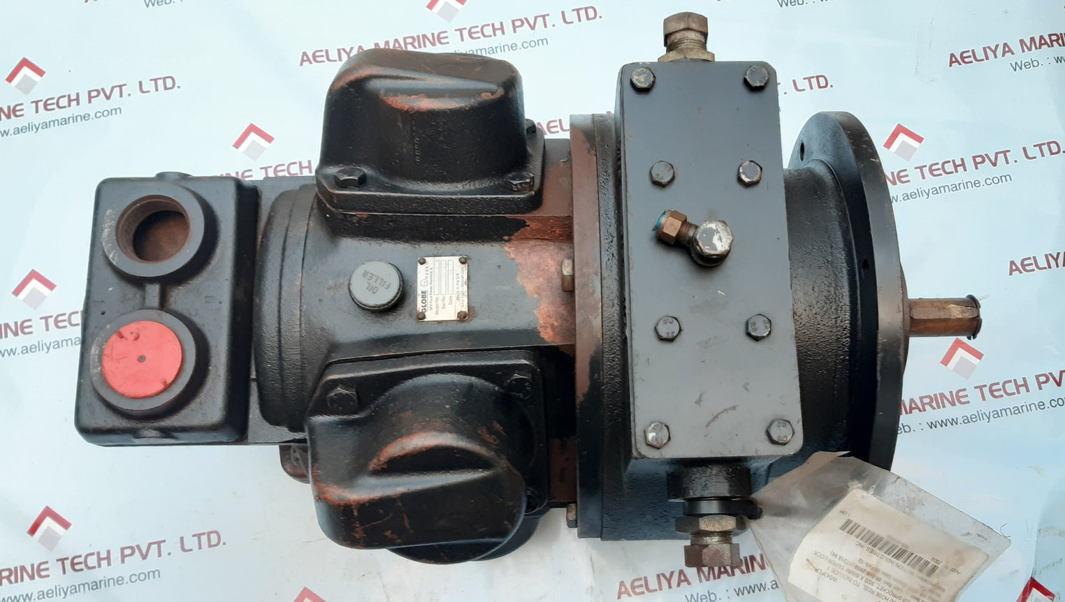 Spx globe r43xxxa10 pneumatic piston motor