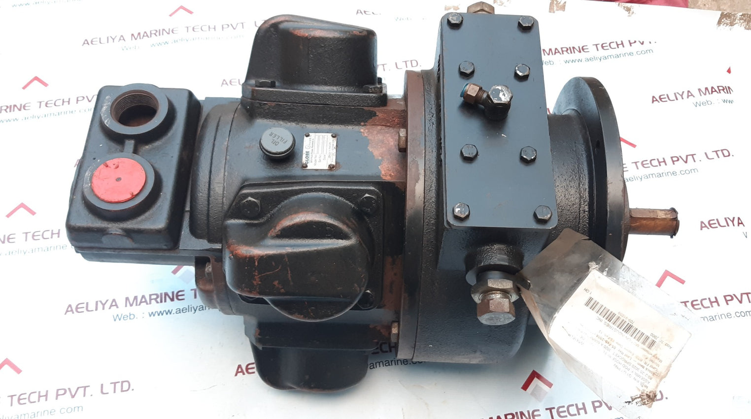 Spx globe r43xxxa10 pneumatic piston motor