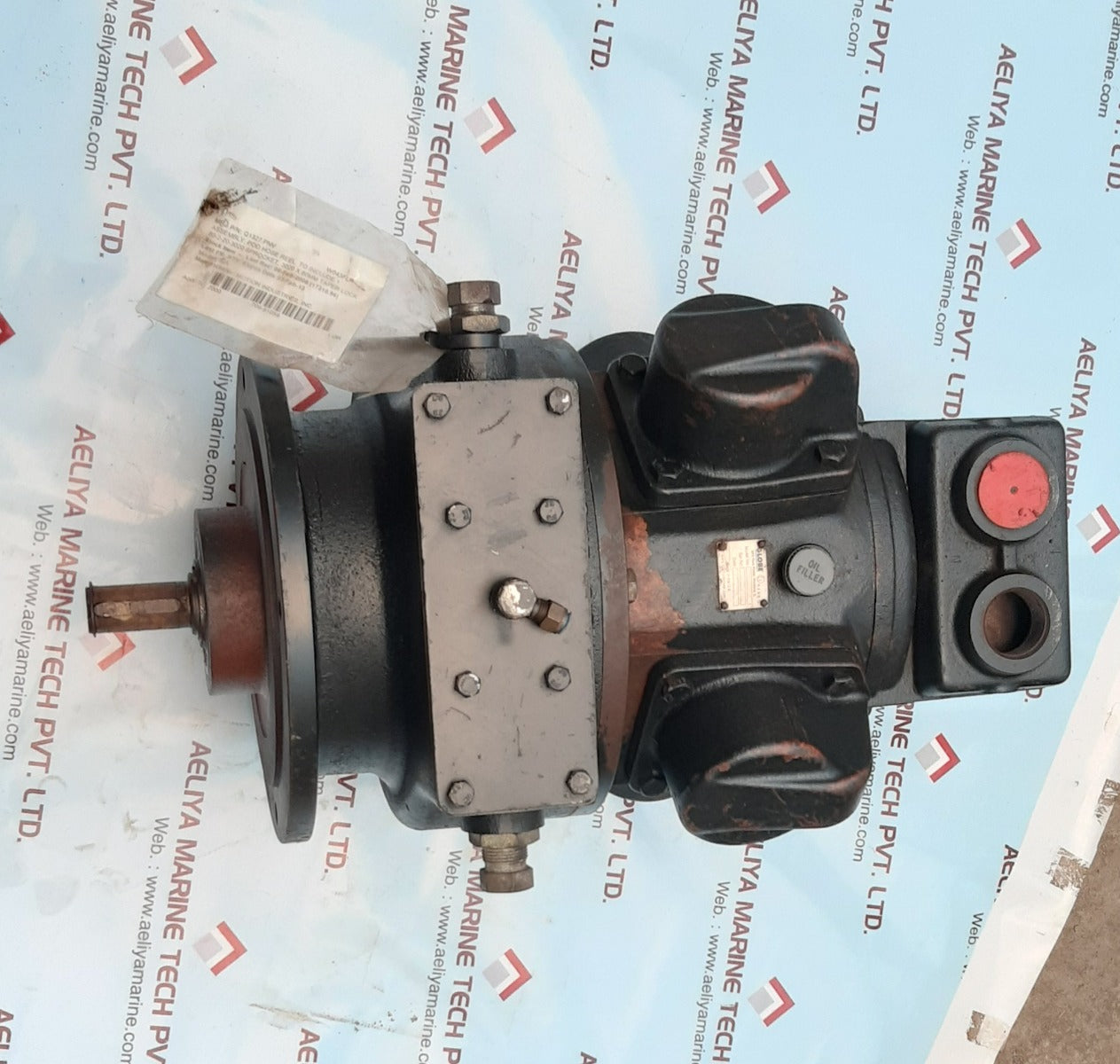 Spx globe r43xxxa10 pneumatic piston motor