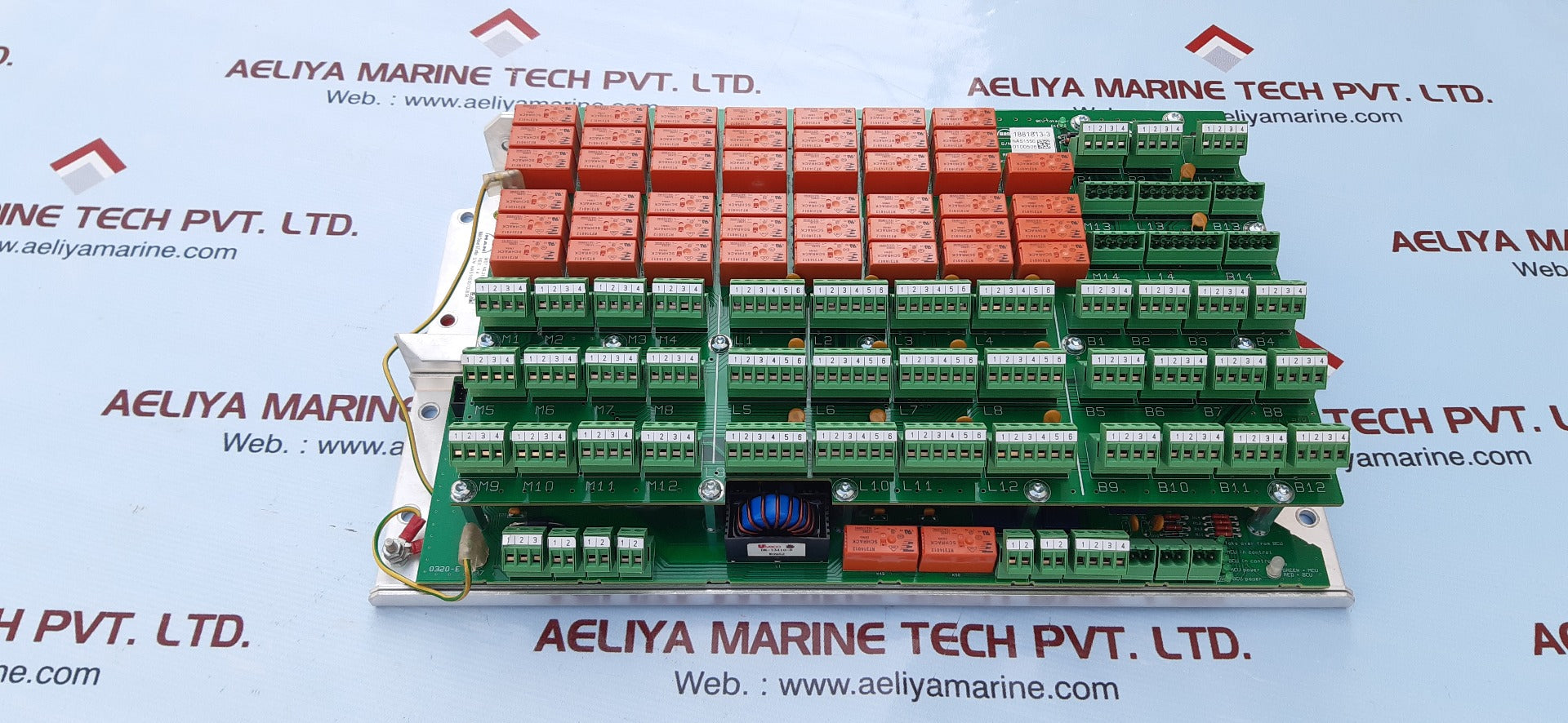 Man diesel & turbo 3157168-7 switch board unit rev 1.4