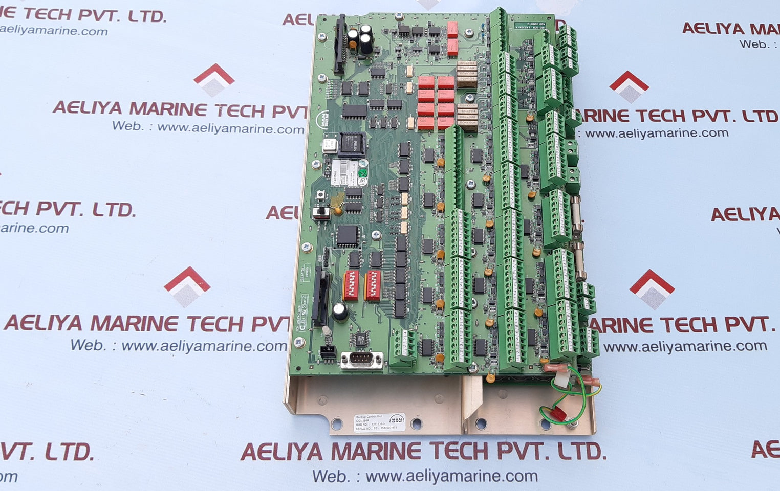 Man b&w 1211636-9 backup control unit rev:1.2