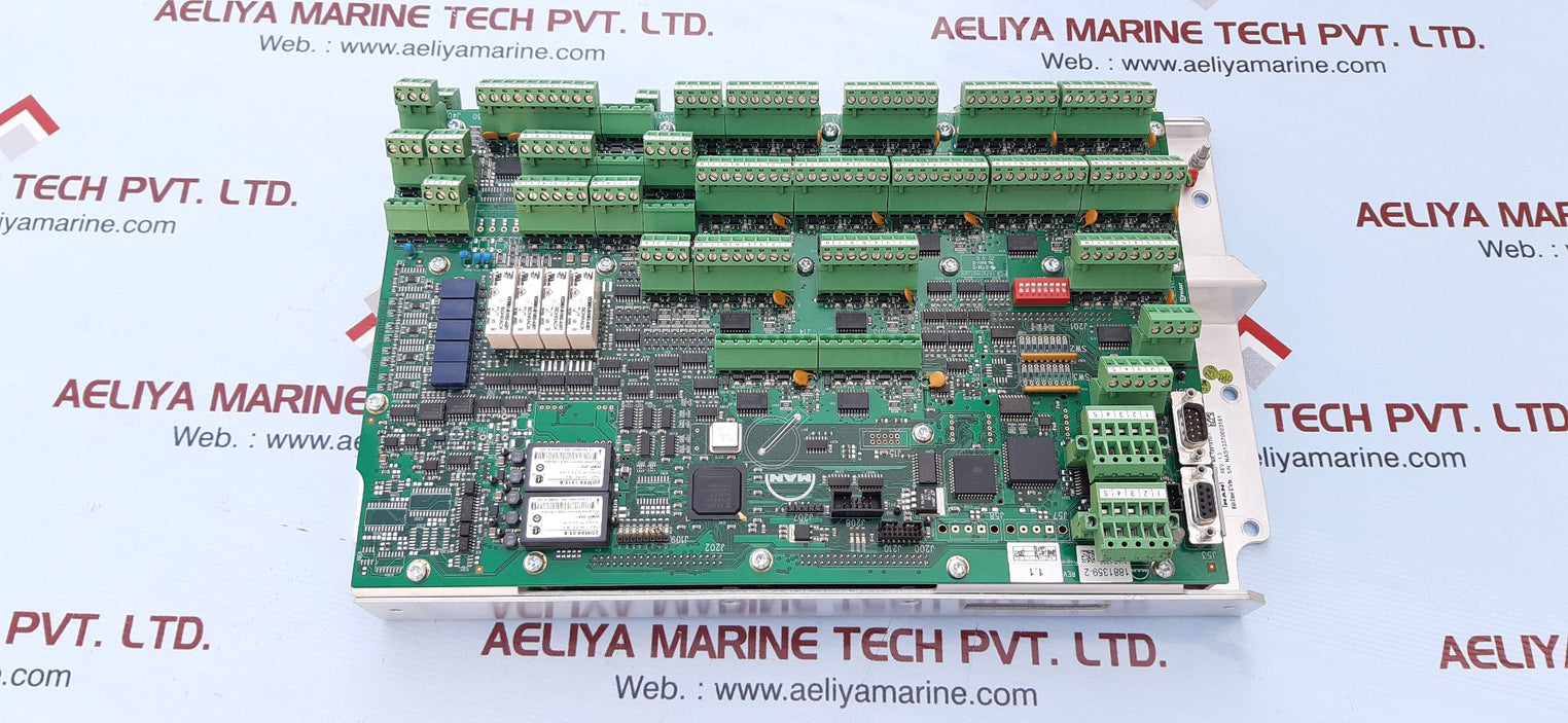 Man diesel & turbo 1881610-7 master control unit 1881369-9 rev:1.3