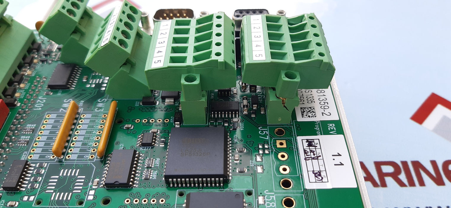 Man diesel & turbo 1881610-7 master control unit 1881369-9 rev:1.3