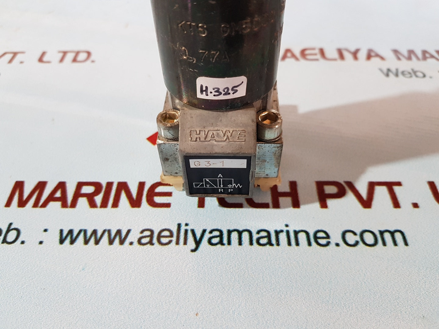 Hawe g3-1 solenoid valve 24vdc
